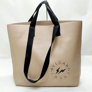 Bvlgari Tote Bag Brown Leather mon-794-090825